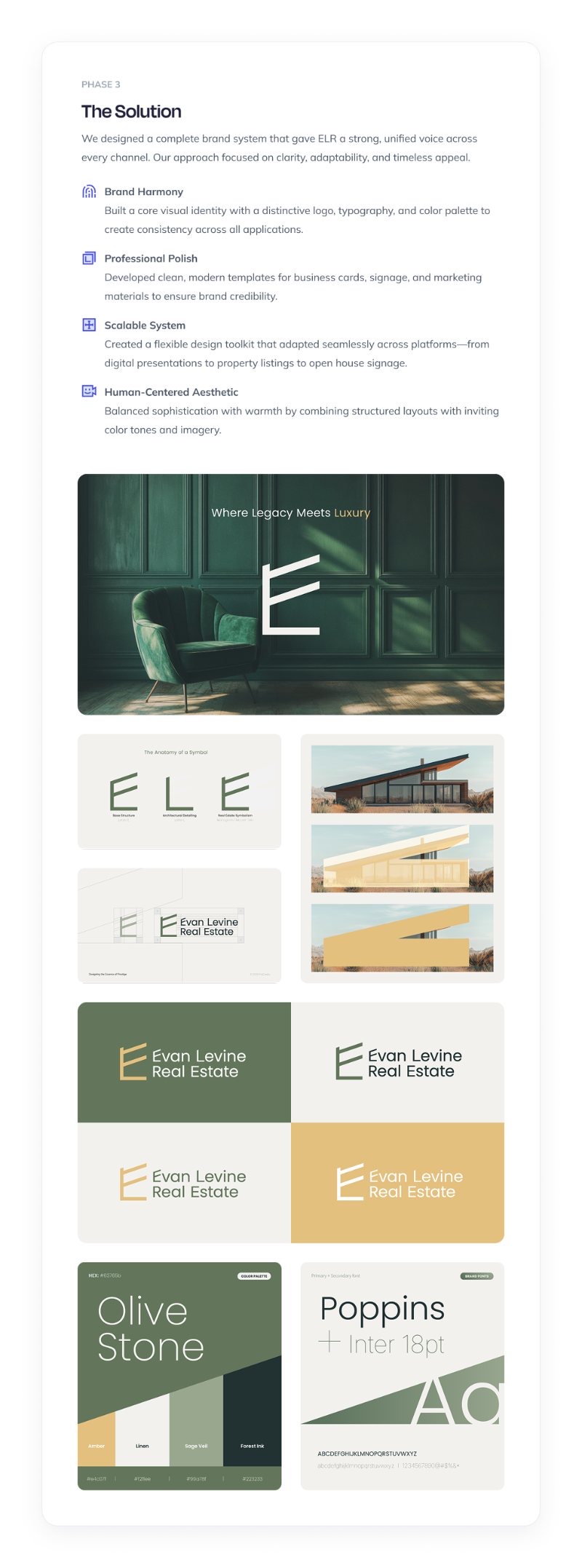 The solution — brand system